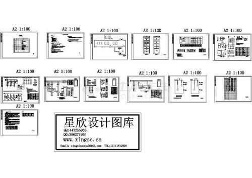 上海崇明岛某船厂水泵站电气设计CAD施工图